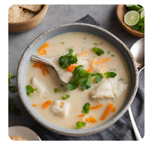 coconut fish soups for kids