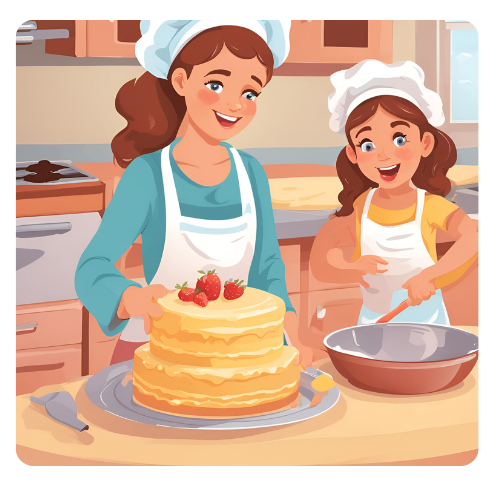 baking togheter