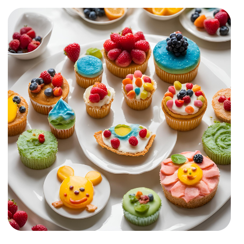 cake for kids with decoration