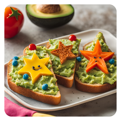 avocado toast for breakfast kids