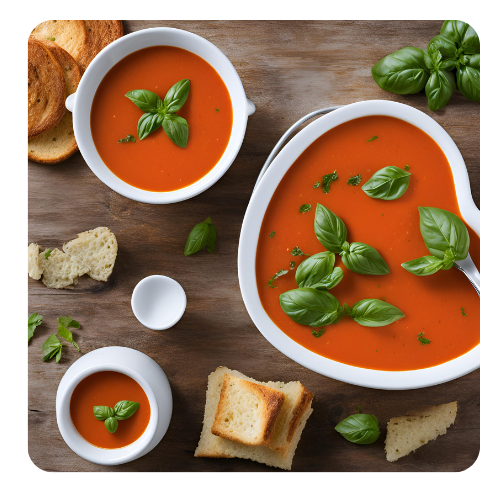easy recipe Tomato Basil Soup