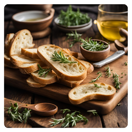 preaprre the baguette