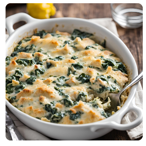 Creamy Spinach Chicken Casserole