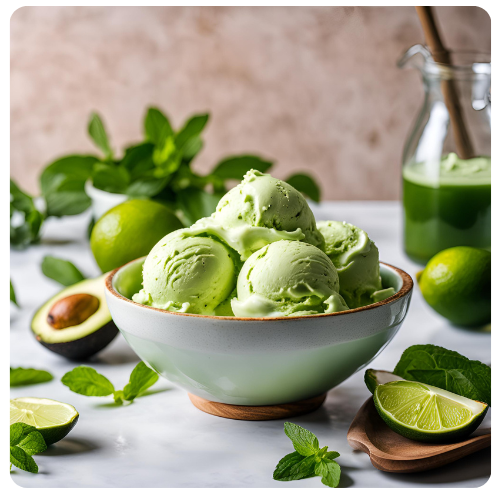 Avocado Lime Ice 