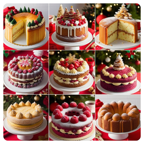 Christmas Breakfast Cakes