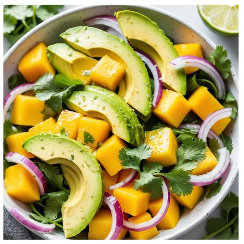 Avocado and Mango Salad