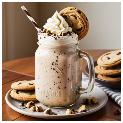 Creative cookie monster Milkshake Recipes