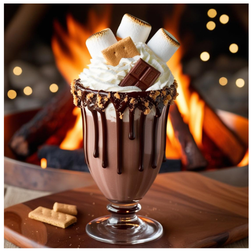 Creative S’mores Campfire Milkshake Recipes