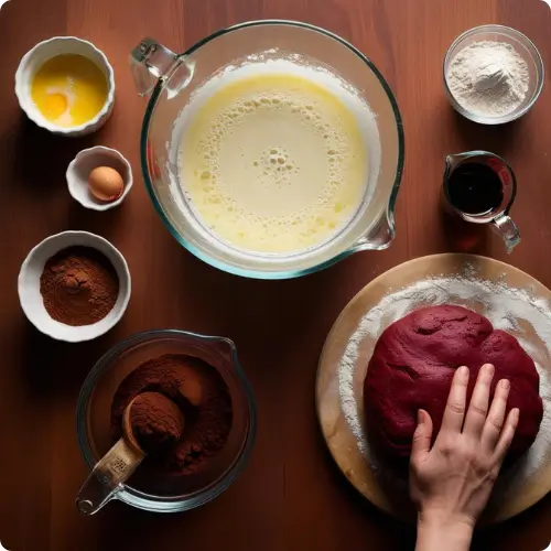 Step-by-Step Instructions to Make Red Velvet Cinnamon Rolls