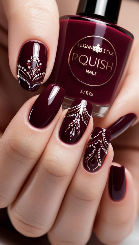 red nail designs