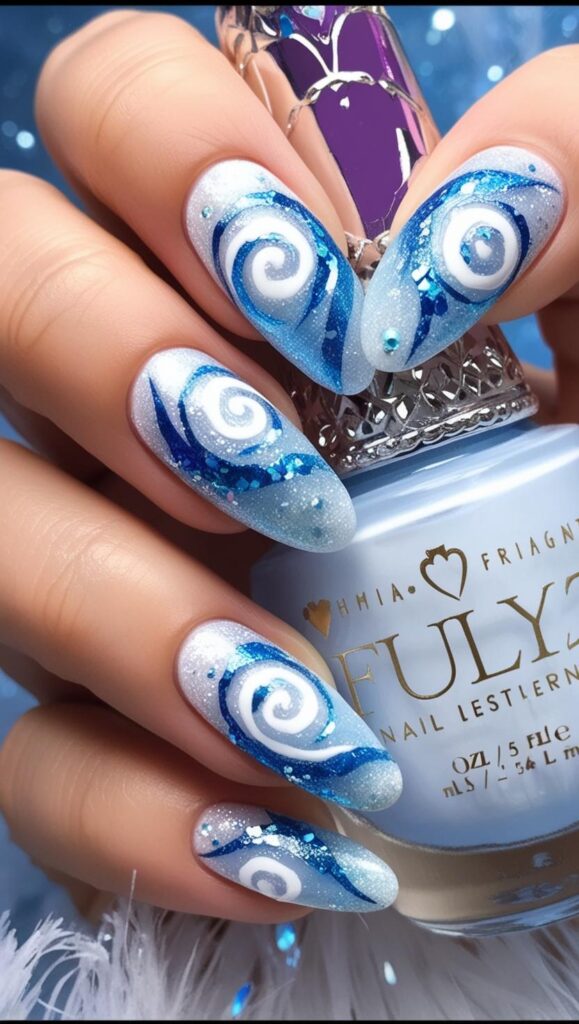 Aqua Nail Designs