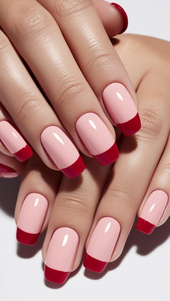red nail designs